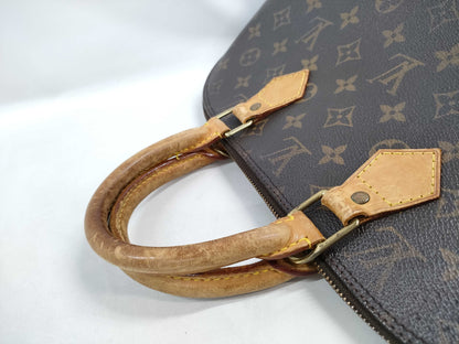 LOUIS VUITTON Monogram Alma Boston Bag with Strap BA0958