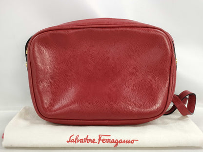Salvatore Ferragamo Red Shoulder Bag