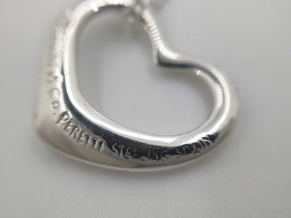 Tiffany & Co. Open Heart Necklace