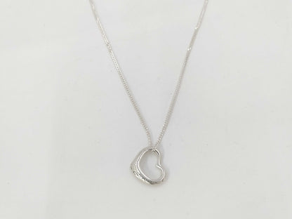 Tiffany & Co. Open Heart Necklace
