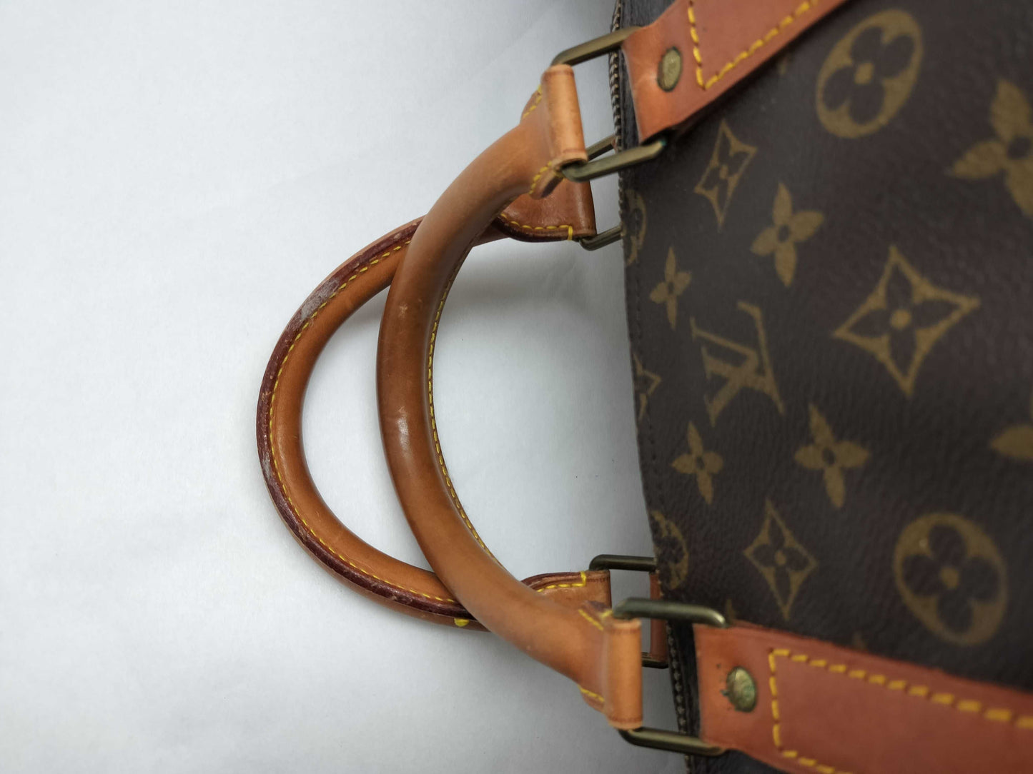 LOUIS VUITTON Monogram Louis Vuitton Keepall 55 Boston Bag