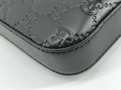 GUCCI Guccissima Gucci GGssima embossed shoulder bag shoulder bag