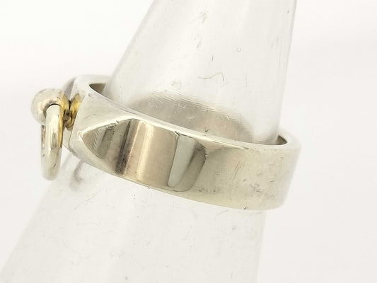 HERMES Collier de Chien Ring, 925, 4.4g, 49 rings