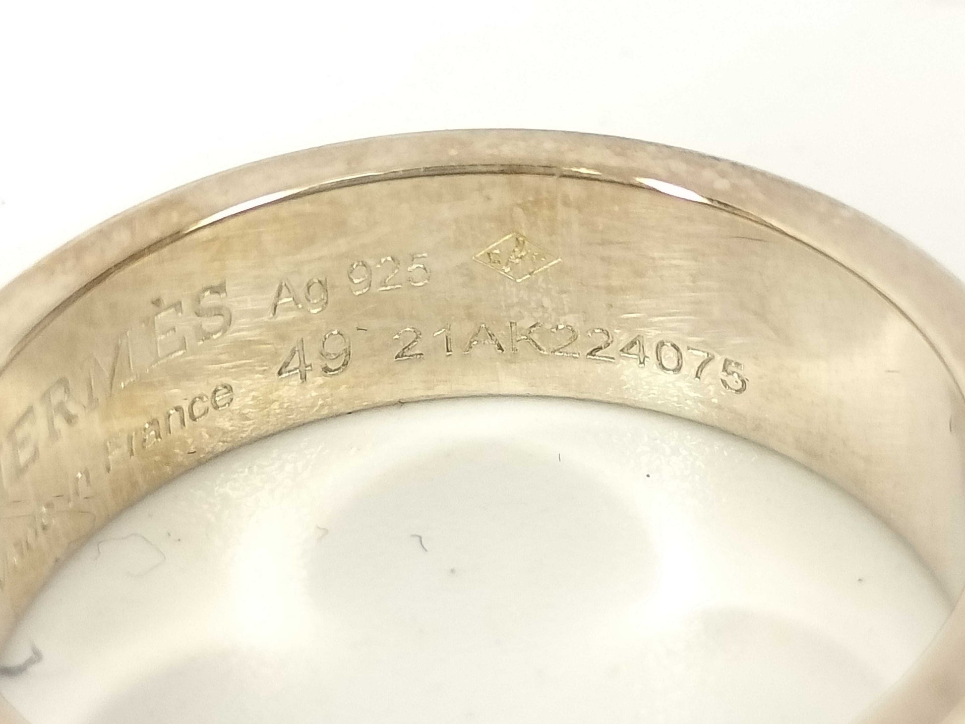 HERMES Collier de Chien Ring 49 925 Ring