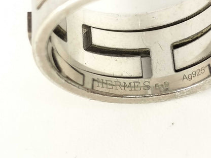 HERMES H Ring, Orange, Size 52, Size 12