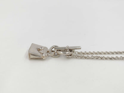 HERMES Amulet Kelly Charm 925 Pendant Necklace Necklace