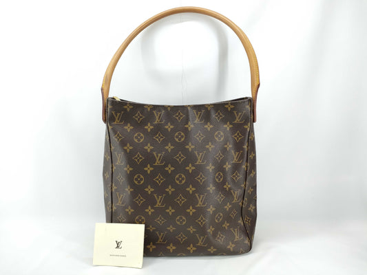 LOUIS VUITTON Monogram Looping GM Monogram Tote Bag Shoulder Bag