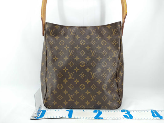 LOUIS VUITTON Monogram Looping GM Monogram Tote Bag Shoulder Bag