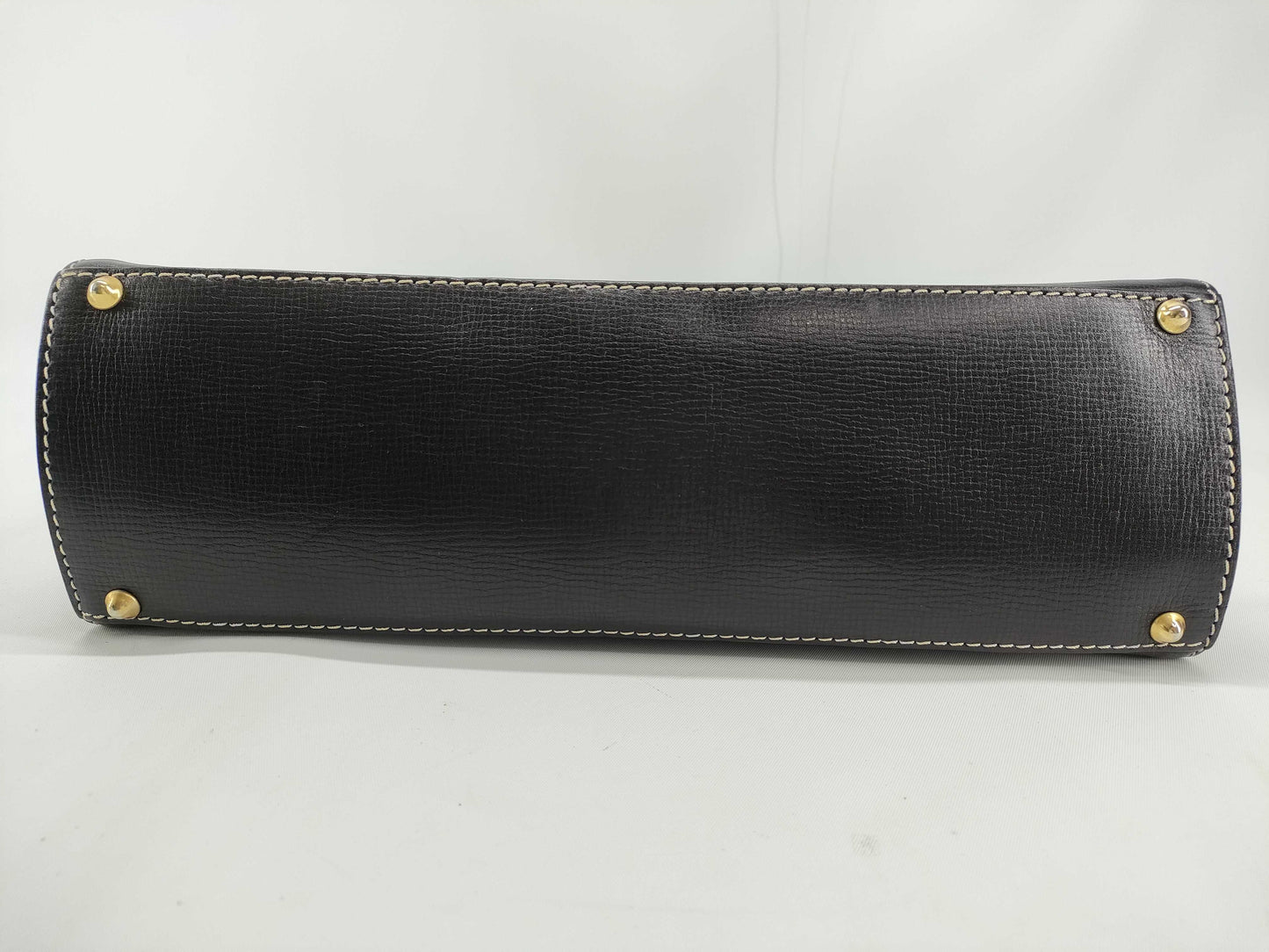 CELINE Celine Handbag Black Turnlock Hand Leather Handbag