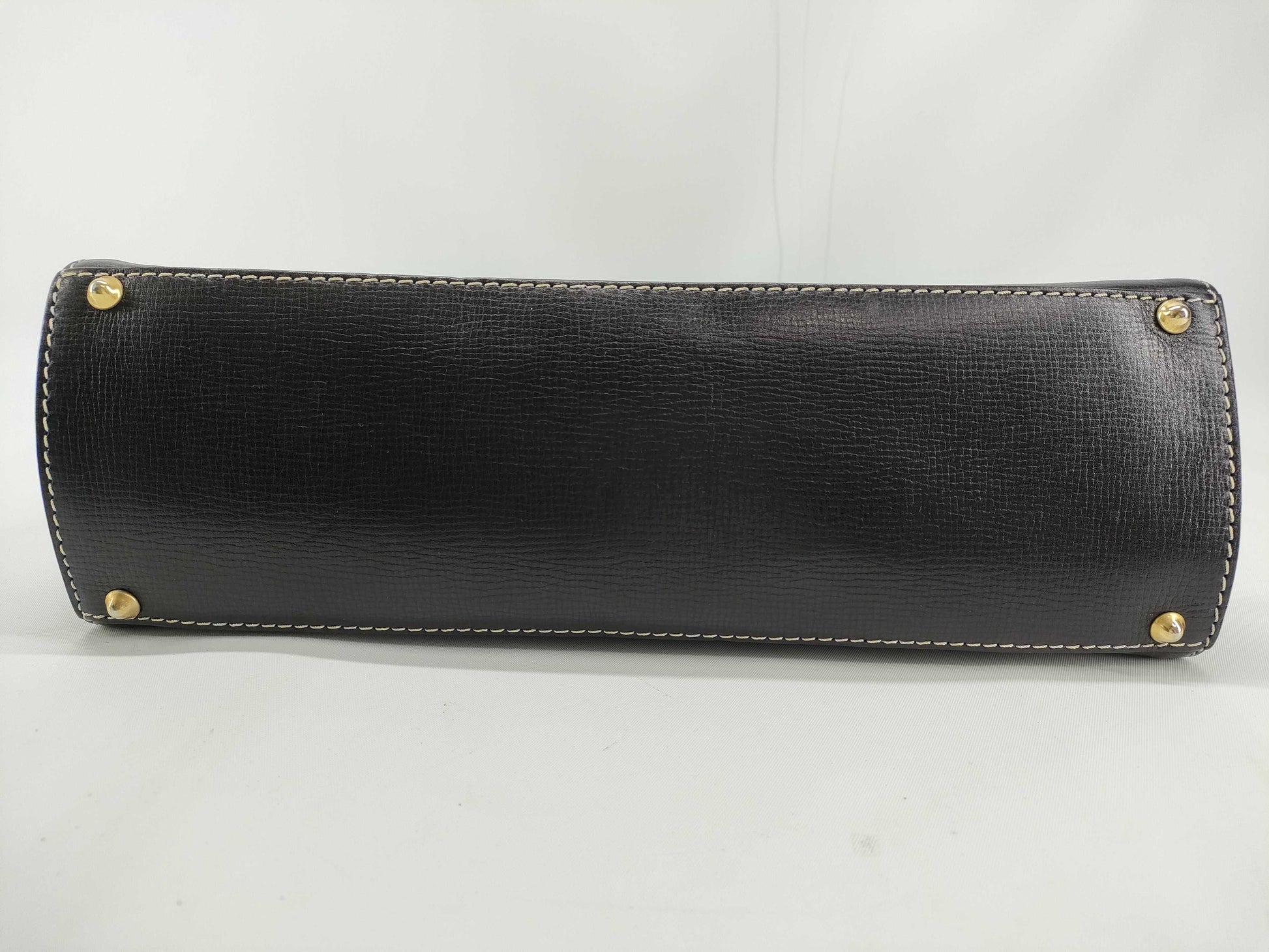 CELINE Celine Handbag Black Turnlock Hand Leather Handbag