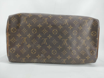 LOUIS VUITTON Monogram Louis Vuitton Speedy 35 Monogram Boston Bag Boston Bag