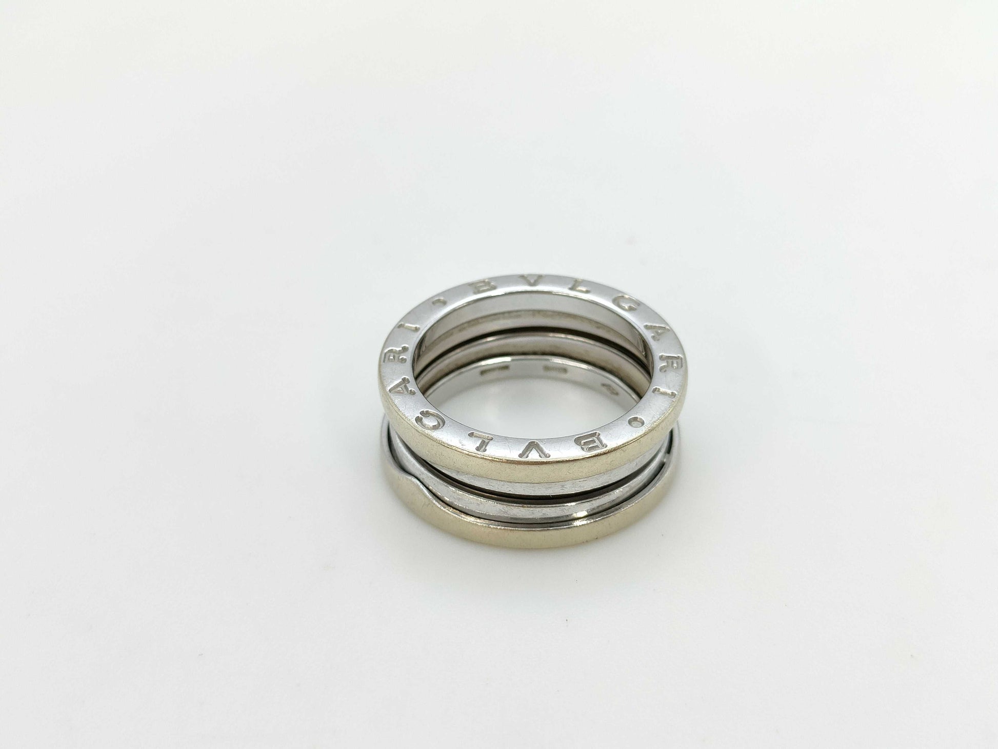 BVLGARI Bezero One #52 WG 750 8.4g Ring 