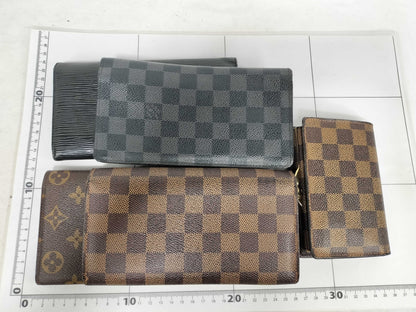 LOUIS VUITTON Monogram Damier Epi Wallet 5-Piece Set