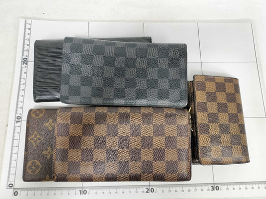 LOUIS VUITTON Monogram Damier Epi Wallet 5-Piece Set