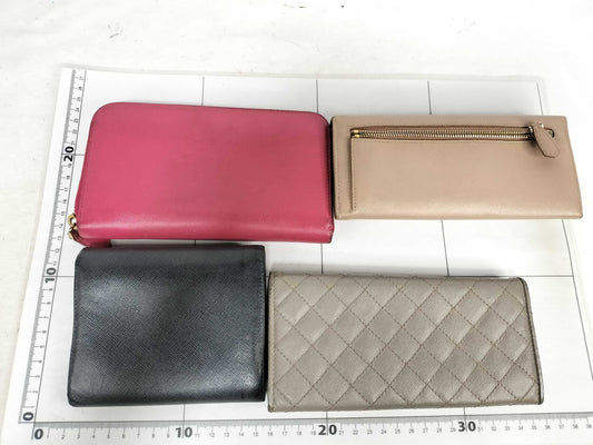 PRADA Saffiano 4-Piece Wallet Set