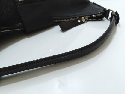 Salvatore Ferragamo Gancini Leather Shoulder Bag