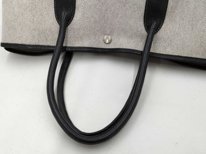 HERMES HERMES Garden Party Tote Bag PM Grey Toi Ash Tote Bag