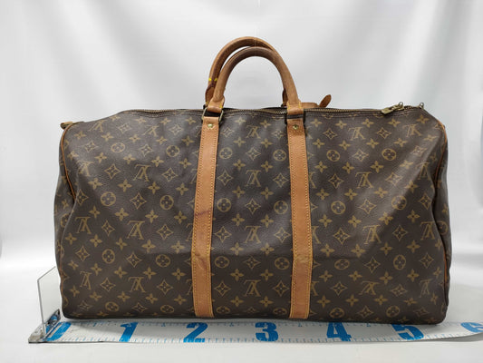 LOUIS VUITTON Monogram Keepall 55 Bain Dorriere M41414 VI882 Boston Bag