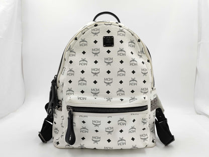 MCM Leather Rucksack Backpack Rucksack