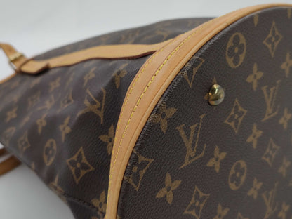 LOUIS VUITTON LOUISVUITTON Monogram Bucket GM M42236 FL0024 Tote Bag