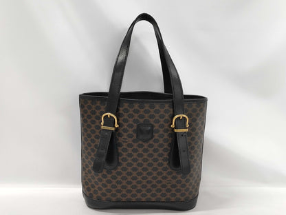 CELINE Black Macadam Handbag