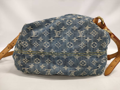 LOUIS VUITTON Monogram Denim Sac Ado GM M95056 CA0096 Backpack
