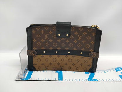 LOUIS VUITTON Trunk NFC M43596 Petite Malle Shoulder Bag