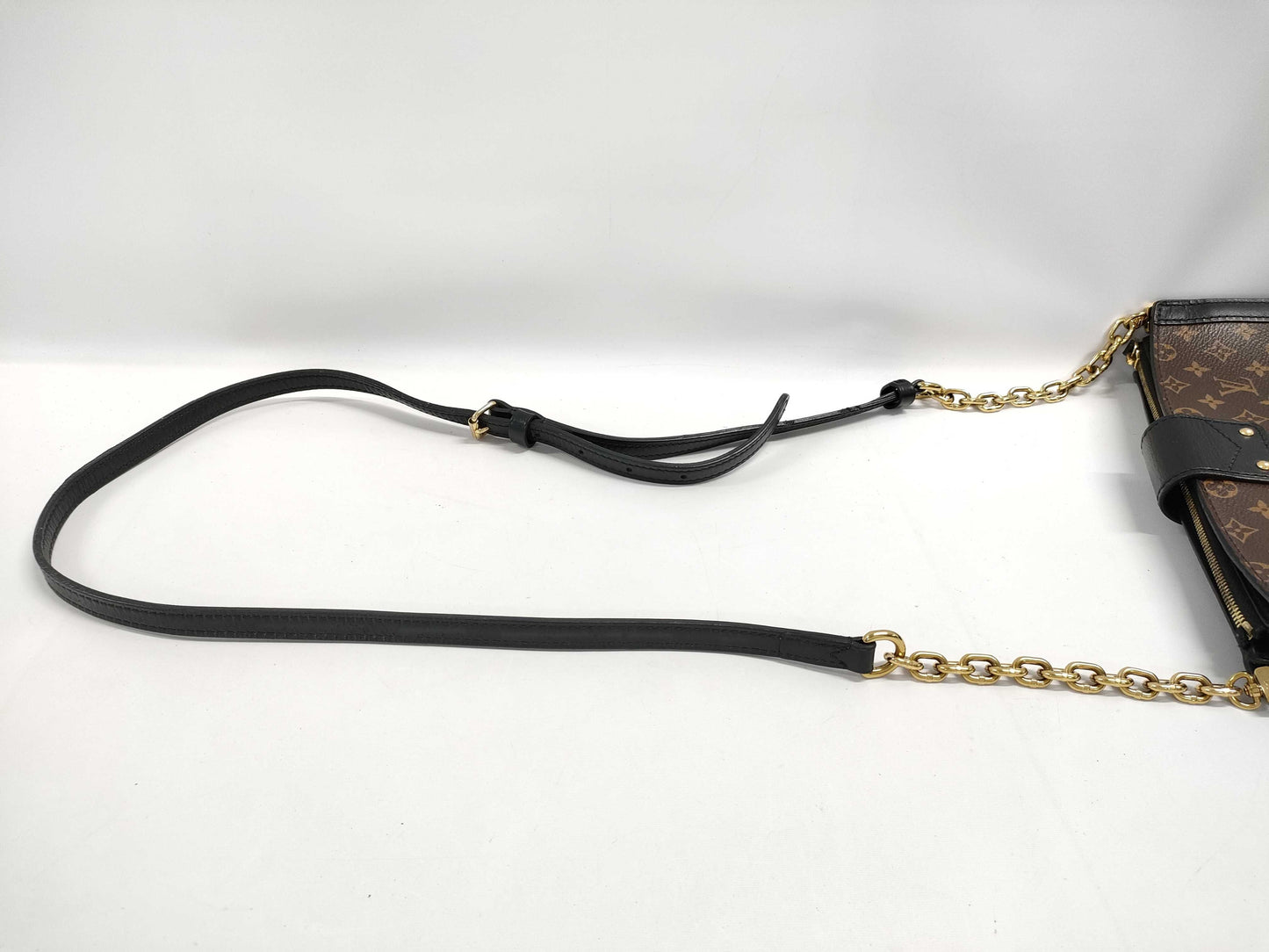 LOUIS VUITTON Trunk NFC M43596 Petite Malle Shoulder Bag