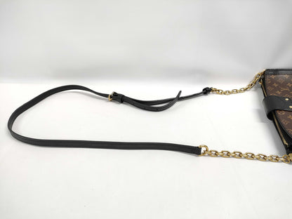 LOUIS VUITTON Trunk NFC M43596 Petite Malle Shoulder Bag