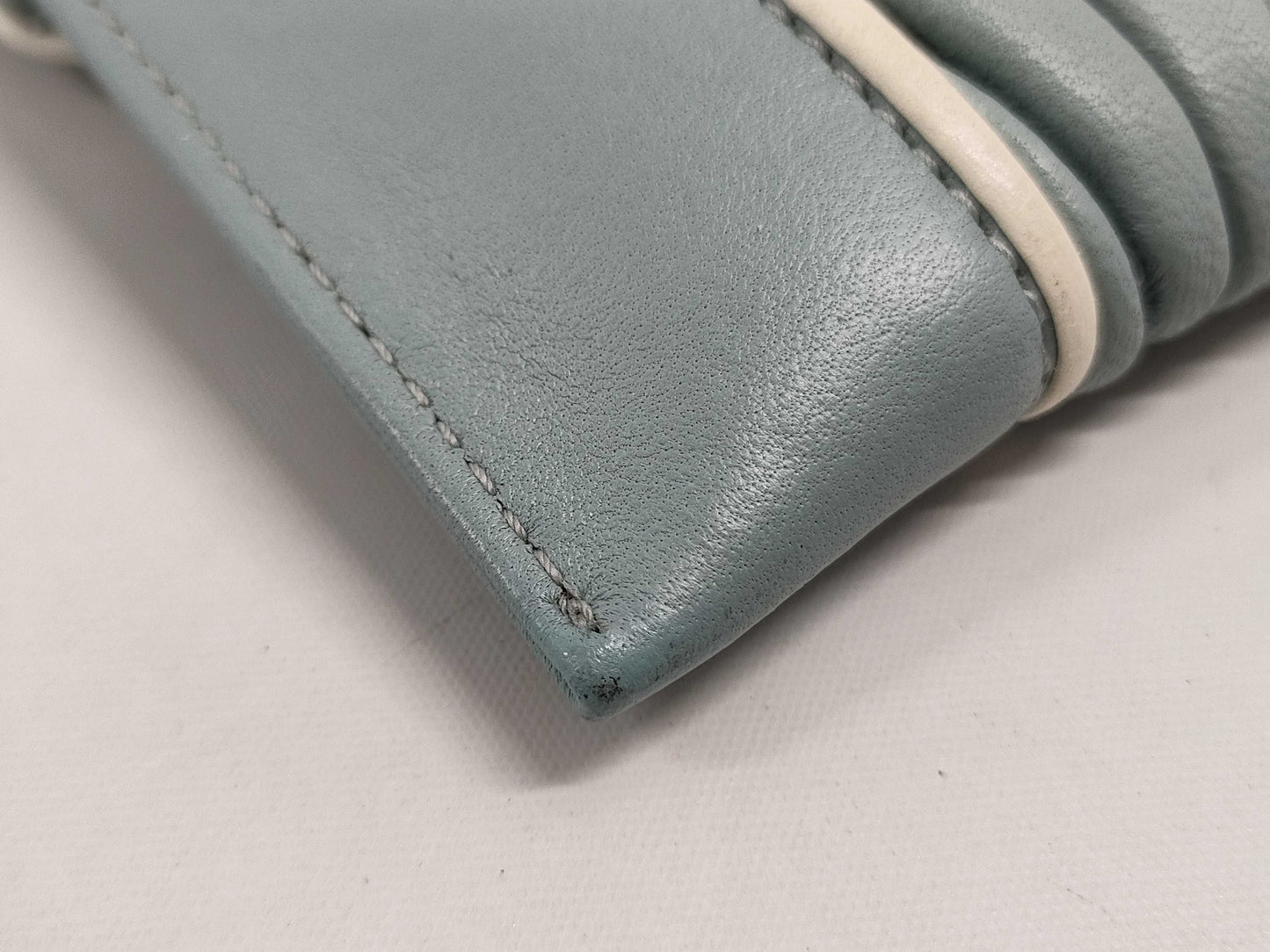 Miu Miu Matelasse Leather 5NF001 Mint Green Shoulder Bag