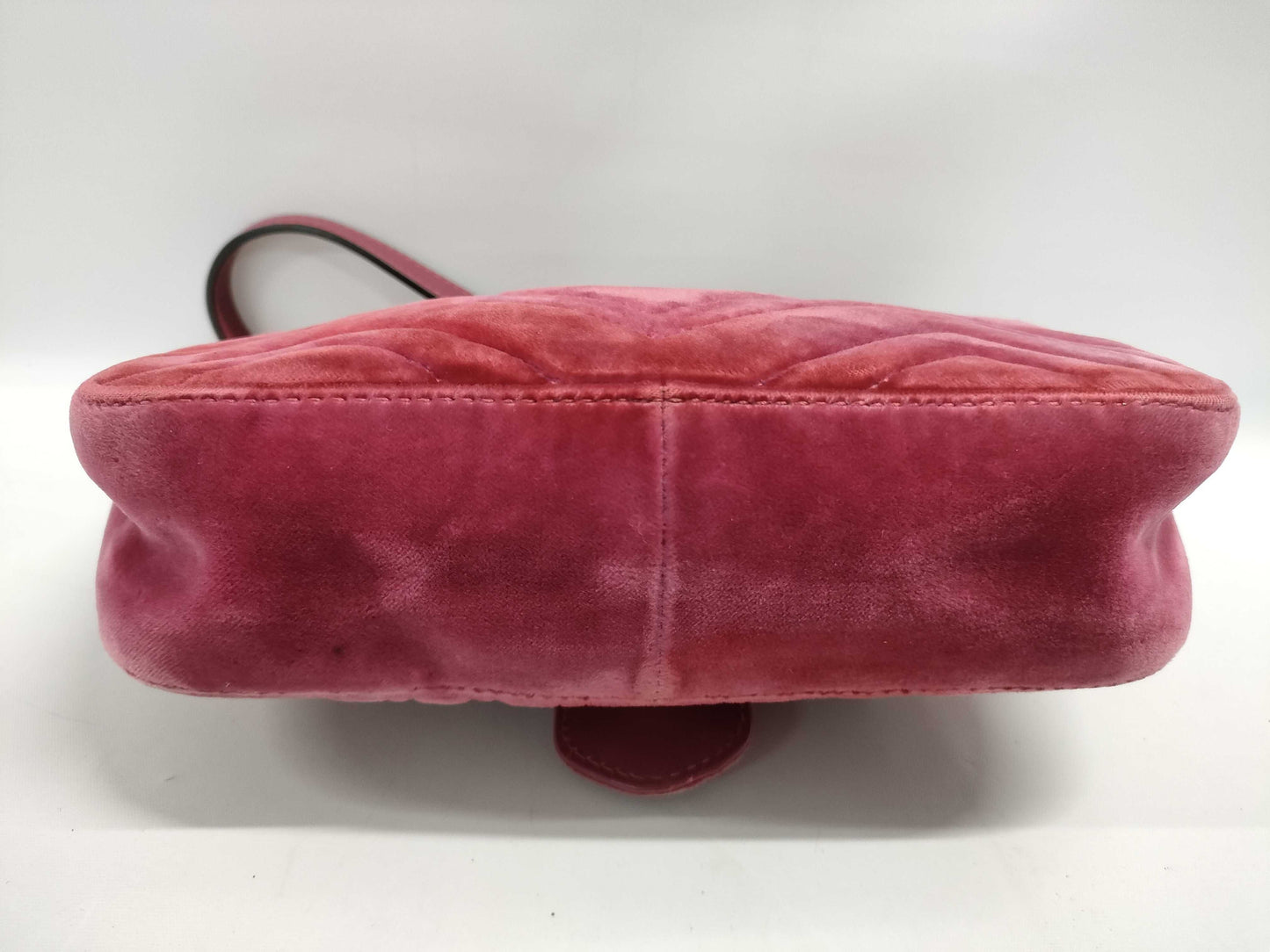 GUCCI 446744 GG Marmont Rose Red A024578184 Shoulder Bag