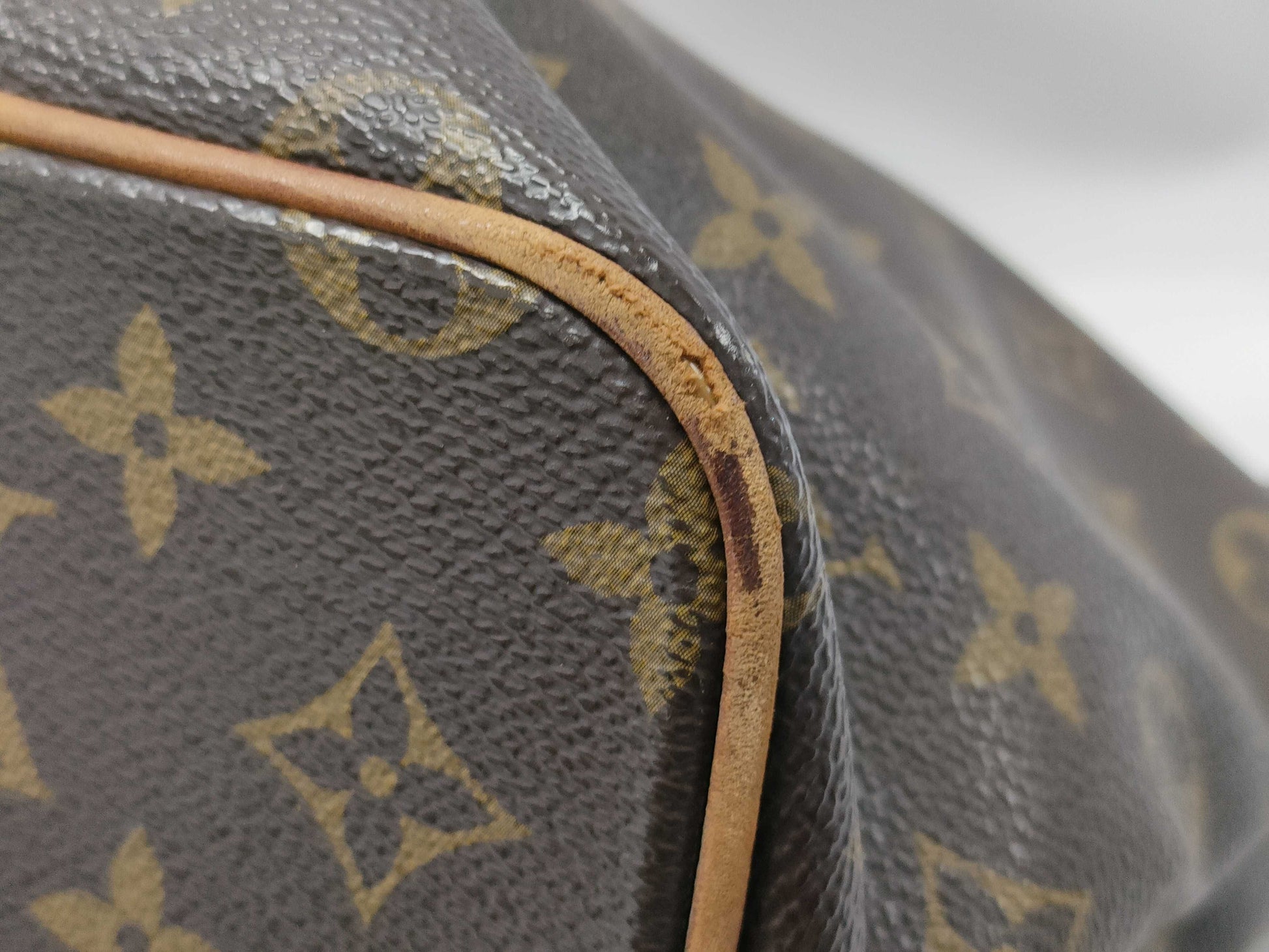 LOUIS VUITTON Damier Palermo PM M40145 SR3151 Brown Shoulder Bag