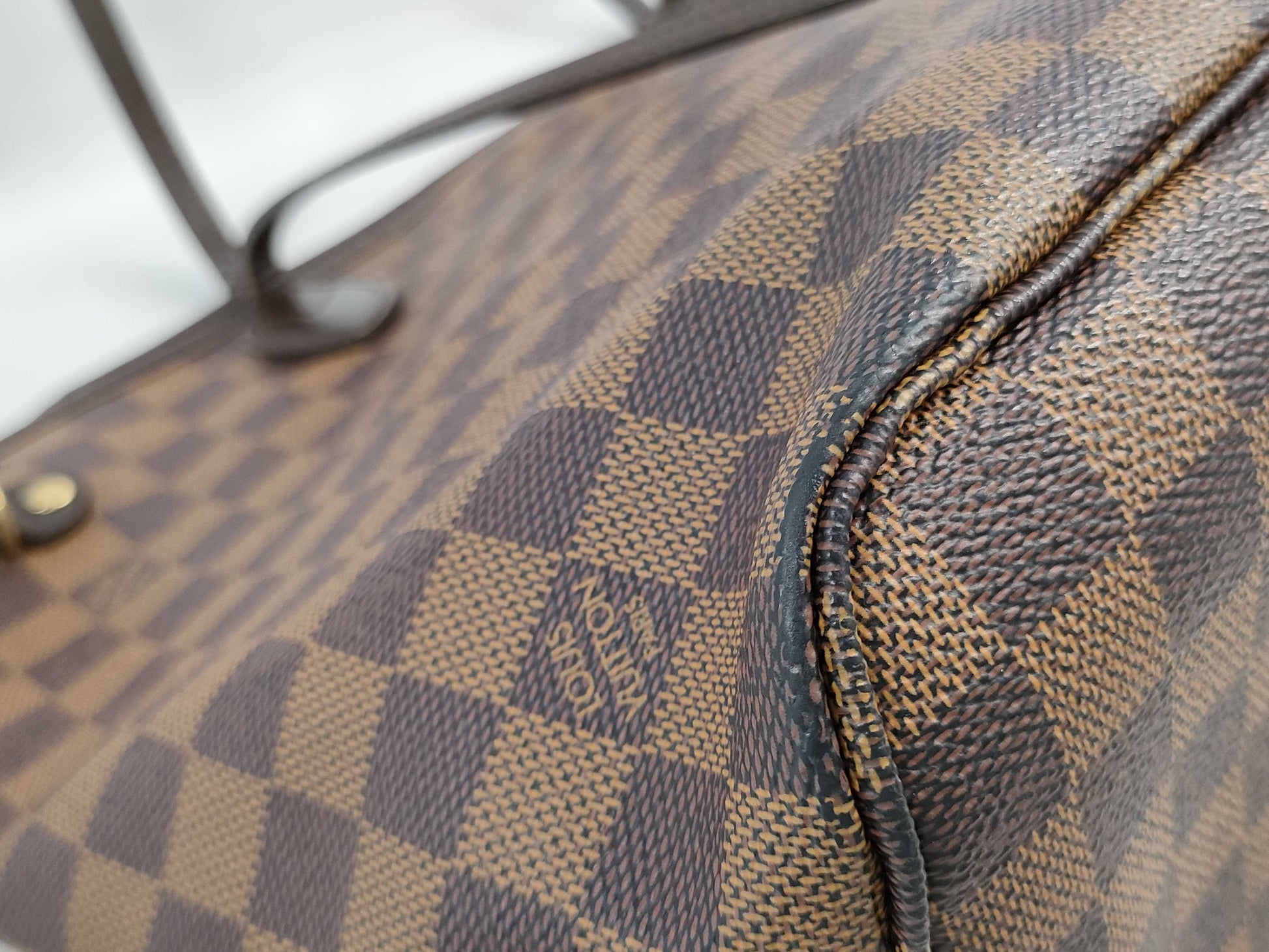LOUIS VUITTON N51105 Damier Neverfull MM CA2121 Tote Bag