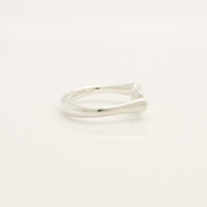 Tiffany & Co. Bean Ring, 925 Sterling Silver, 2.66g