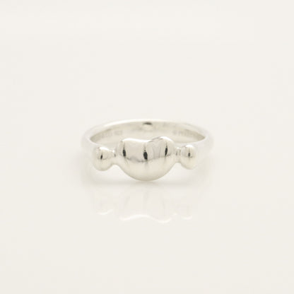 Tiffany & Co. Bean Ring, 925 Sterling Silver, 2.66g