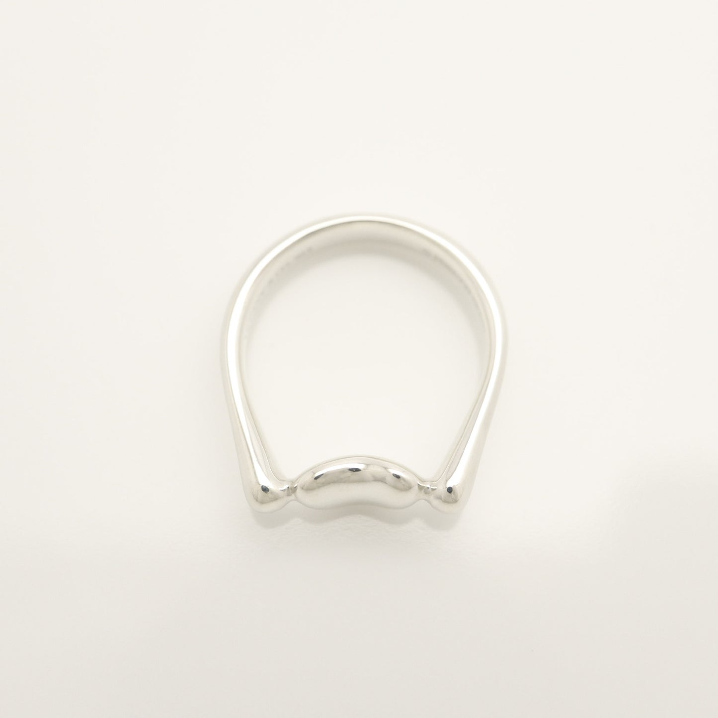 Tiffany & Co. Bean Ring, 925 Sterling Silver, 2.66g