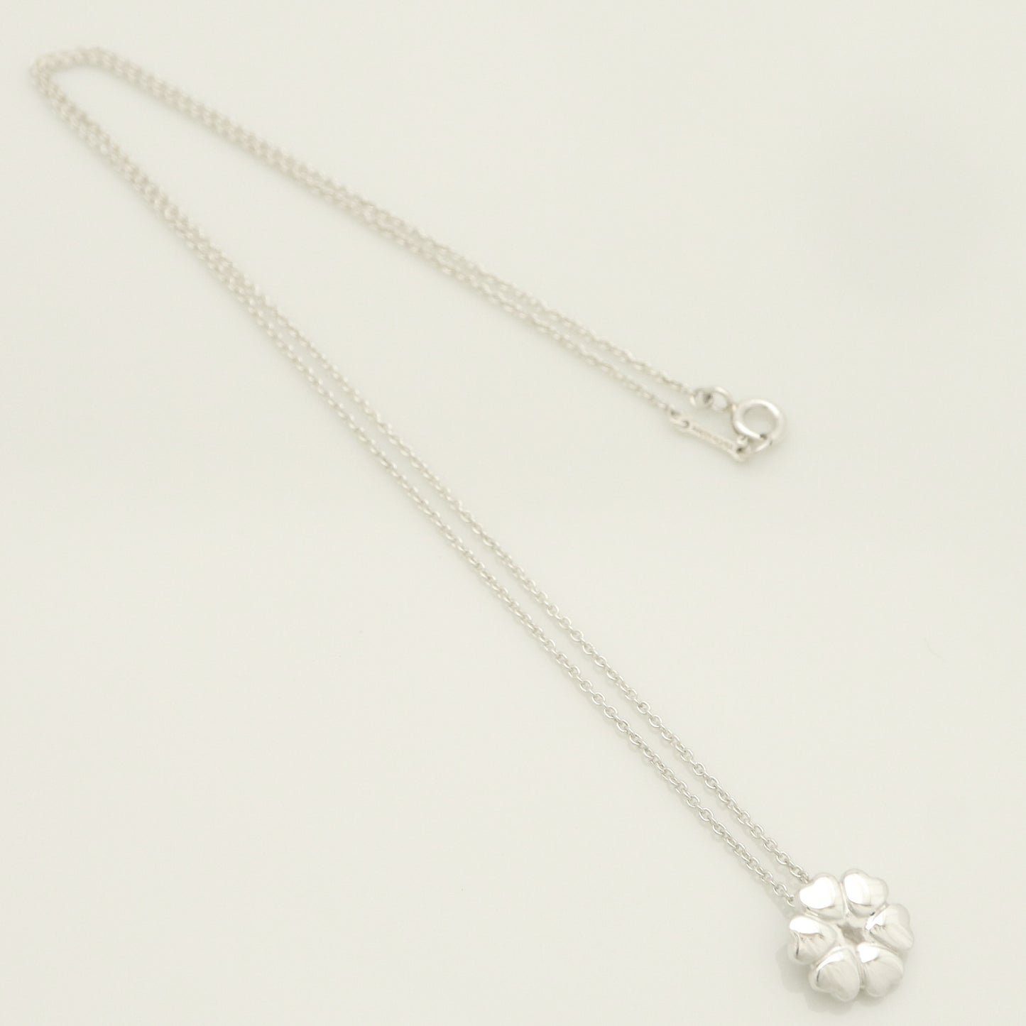 Tiffany & Co. Crown of Hearts Necklace Pendant, Sterling Silver , Weight: 2.85g