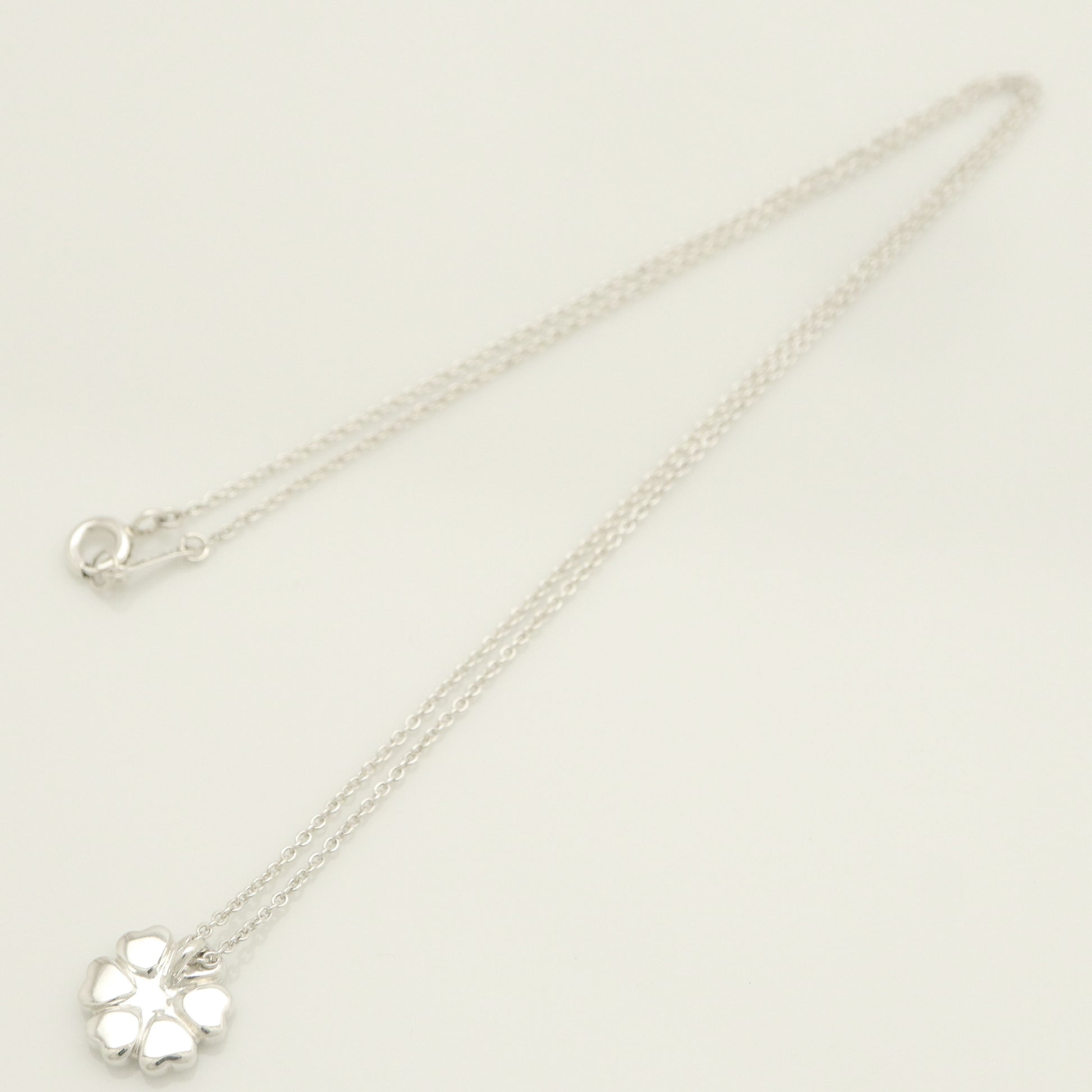 Tiffany & Co. Crown of Hearts Necklace Pendant, Sterling Silver , Weight: 2.85g