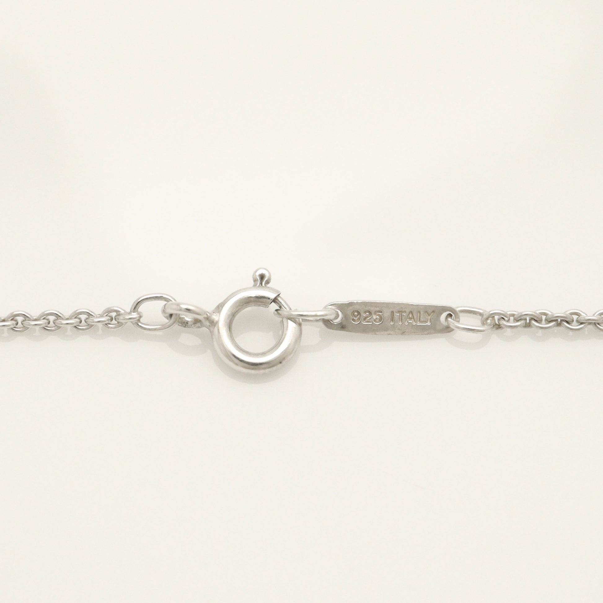Tiffany & Co. 1837 Round Circle Necklace in Sterling Silver - Weight: 7.89g