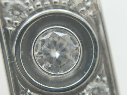Cartier Love Breath #18 Full Paved Diamond WG AU750 48.1g Bracelet Bangle 
