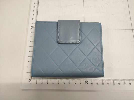CHANEL Camellia Folding Wallet with Seal