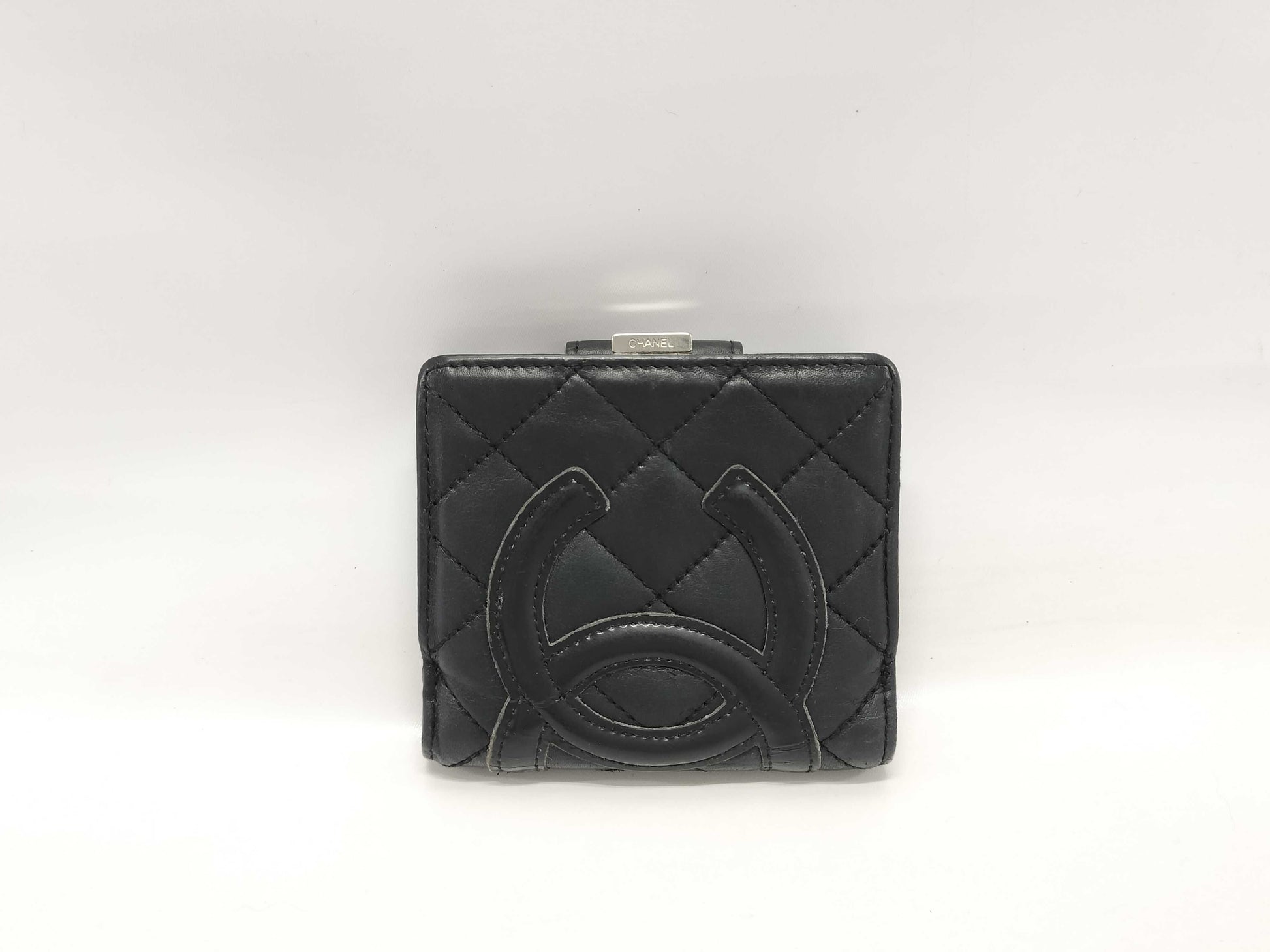 CHANEL CHANEL Cambon Line Folding Wallet Billfold