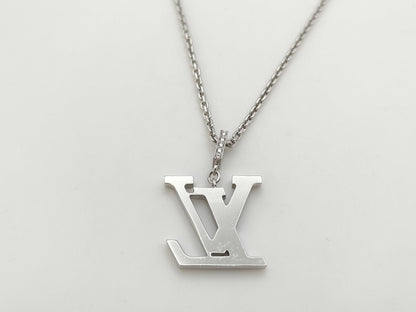 LOUIS VUITTON Pandant Tiff Diamond WG Au750 11.0g Necklace