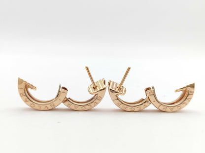 BVLGARI Bezero One PG Au750 8.5g Earrings 