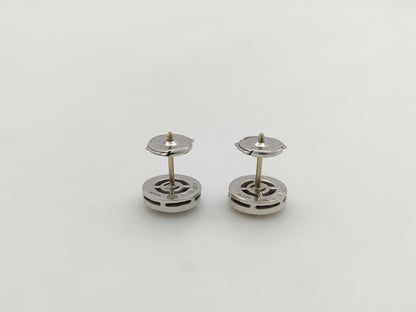BVLGARI BB Diamond WG Au750 4.7g Earrings 
