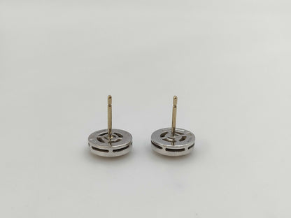 BVLGARI BB Diamond WG Au750 4.7g Earrings 