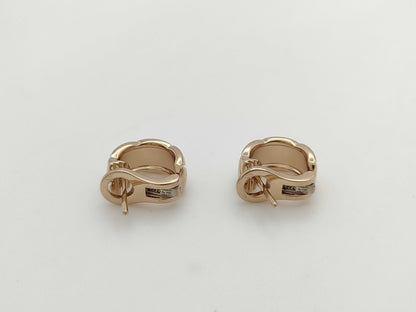 CHANEL Coco Crush PG Au750 6.4g Earrings 