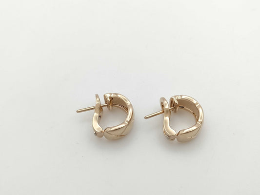 CHANEL Coco Crush PG Au750 6.4g Earrings 