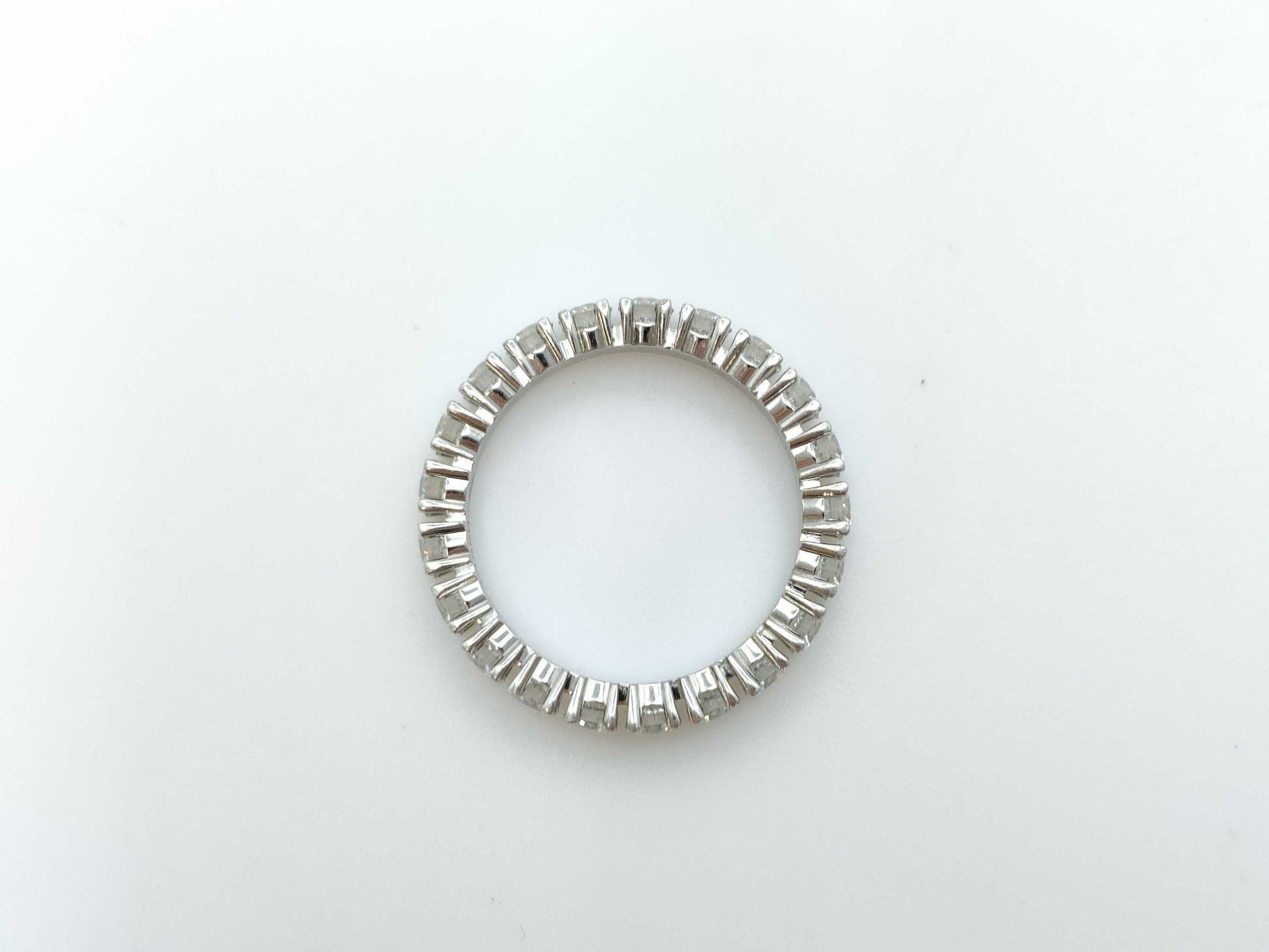 Cartier Destiny #48 Pure Eternity Pt950 3.1g Ring 