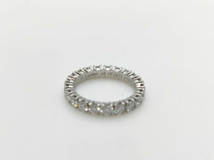 Cartier Destiny #48 Pure Eternity Pt950 3.1g Ring 